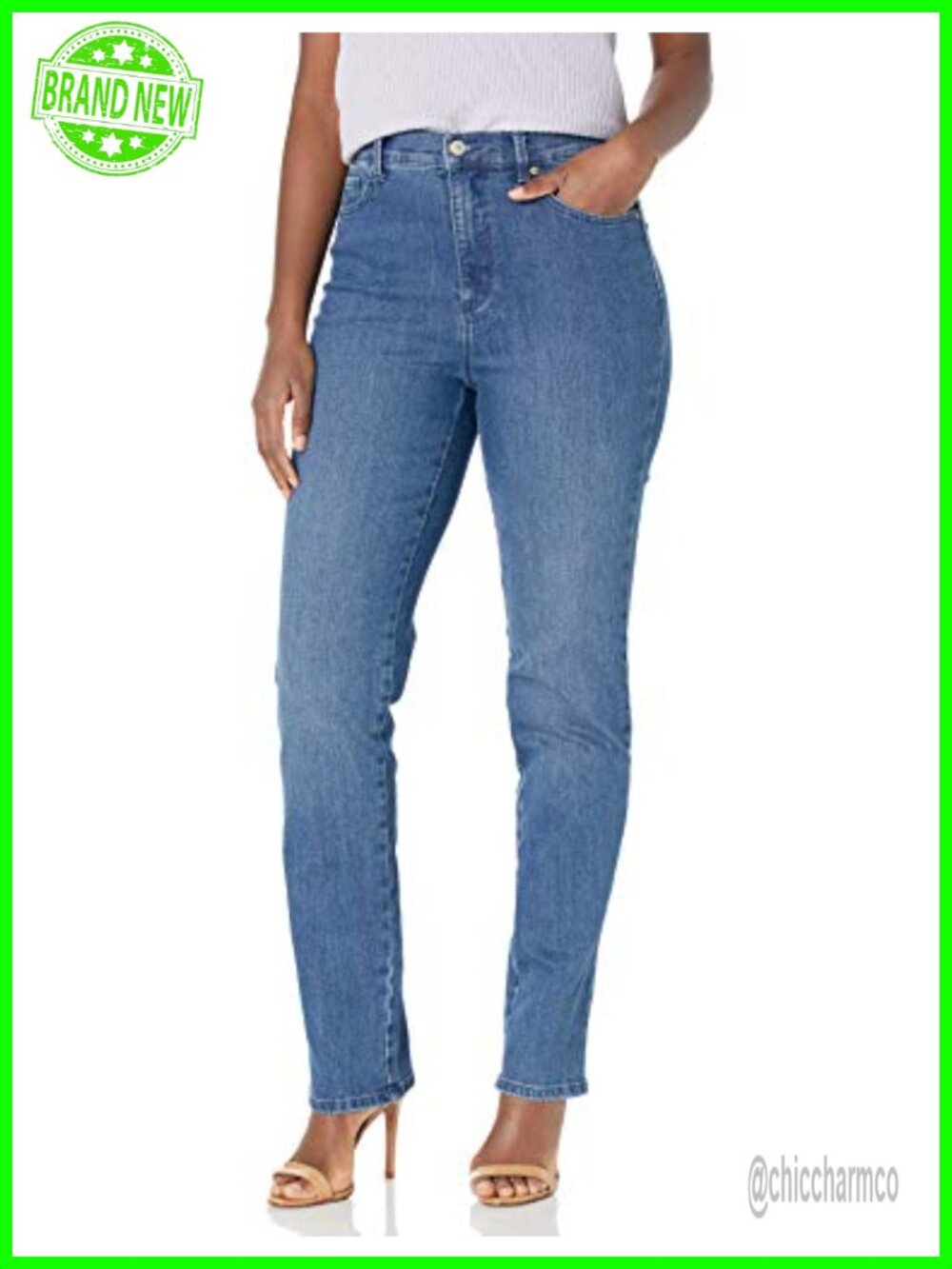 Classic High Rise Tapered Amanda Jeans Woven Relaxed Fit